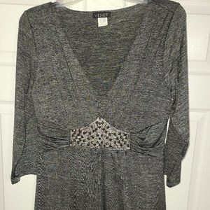 3/4 sleeve dress top